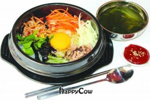 Korean Bibimbap at Jangsu Fusion Teahouse in Kepong