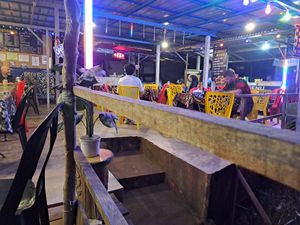 Chill and cozy night atmosphere at Anne Restaurant in Pahang