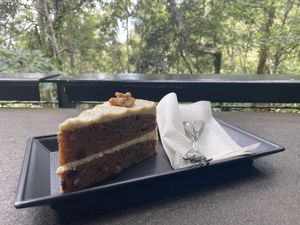 Carrot and walnut cakee  at The Habitat Cafe and Retail in Penang