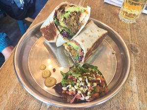 Raja Wrap at En Root in South West London