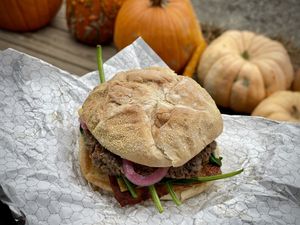 Build your own Vegan breakfast sandwich   at Maine Market in Eliot