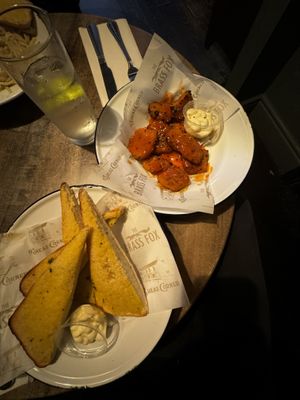 Garlic Bread, Buffalo Wings  at The Brass Fox Wicklow in Wicklow