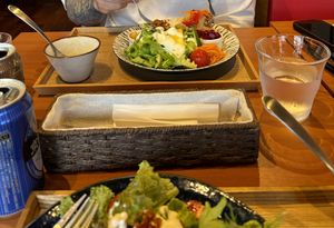 Vegan lunch plate   at Coco Hana in Kyoto