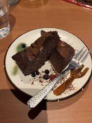 Vegan Brownie  at Coco Hana in Kyoto
