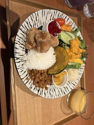 Vegan Plate at Coco Hana in Kyoto