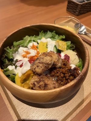 Vegan Buddha Bowl  at Coco Hana in Kyoto