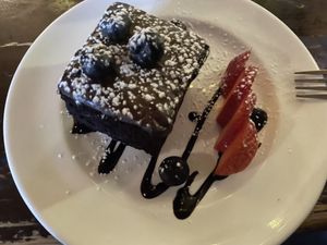 Chocolate cake (vegan special)   at Dos Segundos Cantina in Philadelphia