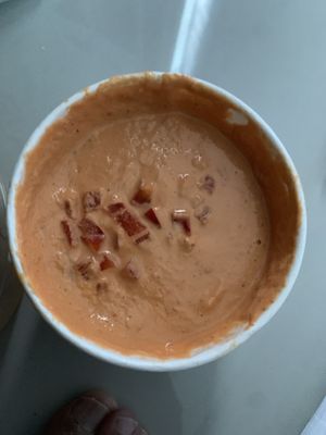 Gazpacho. Average    at Healthy Mania - Chalong in Phuket