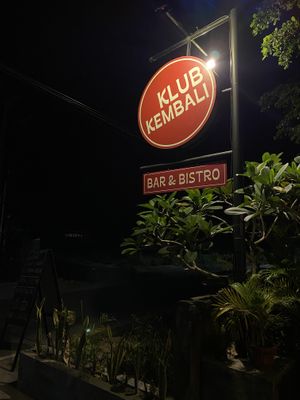 The name of the restaurant   at Klub Kembali in 