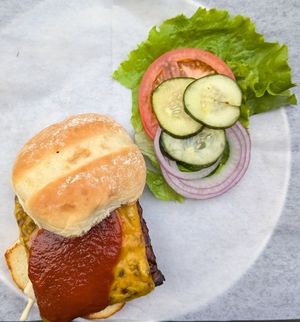 Tempeh BBQ at Dick's Primal Burger in Portland