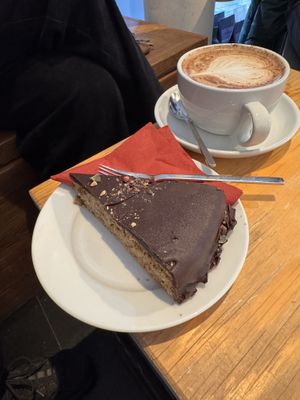 Zucchini Kuchen  at 5 Senses Coffee - Wiesentalstraße in Freiburg