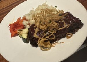 Meatloaf. Quite yummy   at The Keg in Gilbert