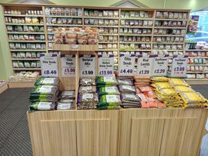 Nuts, seeds, lentils at Grape Tree  in Keswick