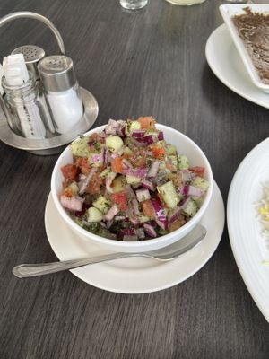 salat shirazi  at Caspian in Vienna