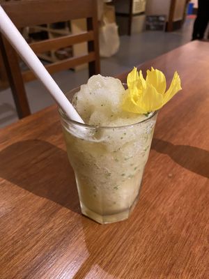 Virgin mojito while I waited for my take out order   at Sweet Sisters Cafe in Koh Samui