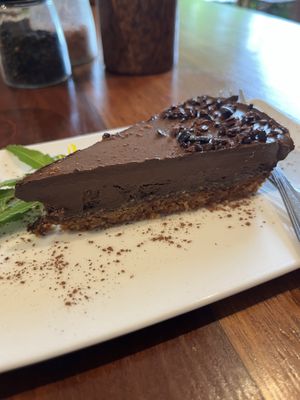 chocolate cake… super yummy 😋   at Sweet Sisters Cafe in Koh Samui