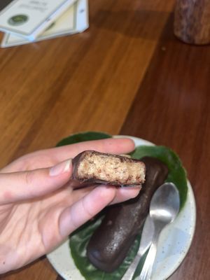 Marzipan chocolate  at Sweet Sisters Cafe in Koh Samui