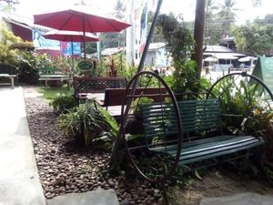 Little garde / relaxing place  at Sweet Sisters Cafe in Koh Samui