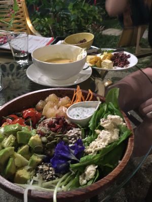 Kerstdiner , zoooo lekker! at Sweet Sisters Cafe in Koh Samui