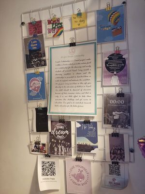   at Bubbles & Berries in Kathmandu