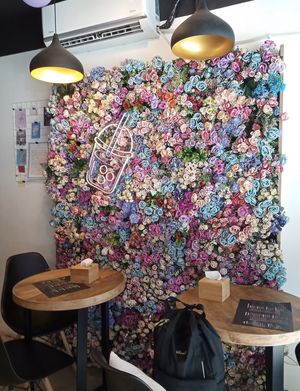   at Bubbles & Berries in Kathmandu