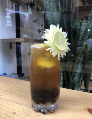   at Bubbles & Berries in Kathmandu