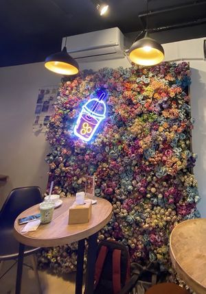   at Bubbles & Berries in Kathmandu