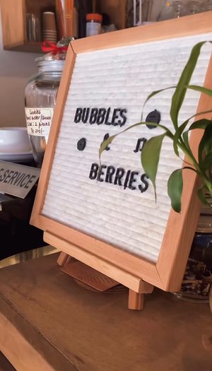   at Bubbles & Berries in Kathmandu