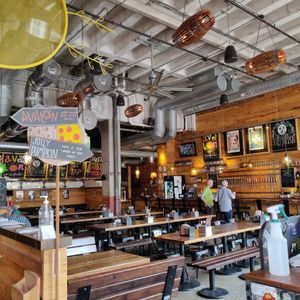 Inside at Jolly Pumpkin Pizzeria & Brewery in Detroit