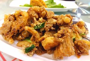 Signature Butter Mushroom (Vegetarian) at Treasure Oasis Vegetarian Restaurant - 意素轩 in Kuala Lumpur