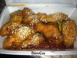 Tangy orange 'chicken'  at Pho Que Huong in West Valley City