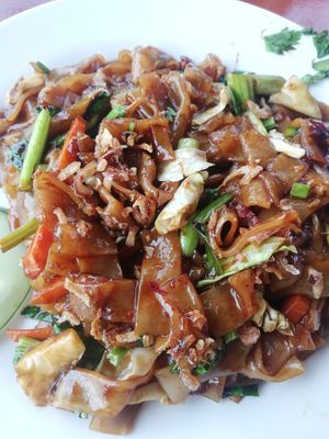 Udon at Taman Negara Floating Restaurant in Pahang