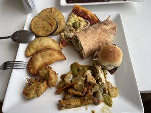   at Loving Hut in Ciudad Del Este