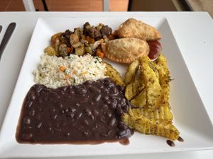   at Loving Hut in Ciudad Del Este