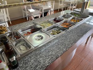   at Loving Hut in Ciudad Del Este