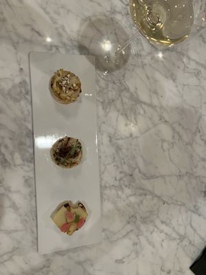 The cheese course  at Maiden: Fine Plants & Spirits in Fort Worth