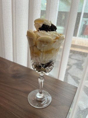 Trifle dessert  at Maiden: Fine Plants & Spirits in Fort Worth