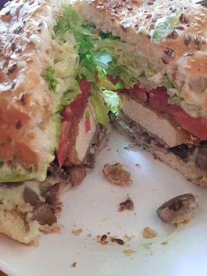  at Vegan Bunker in Santiago