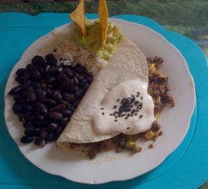 menu del día at Vegan Bunker in Santiago