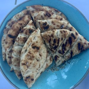 Pita  at To Steki sti Gonia in Himare