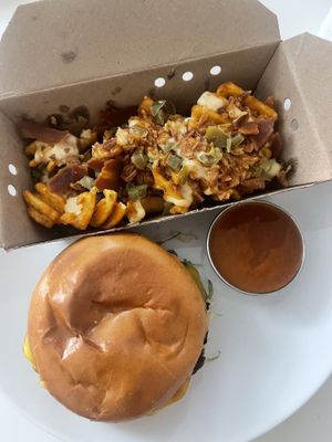   at Dirty Vegan Burgers by Taster  in East London