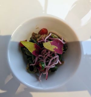 Appetizer at Eden in Banff