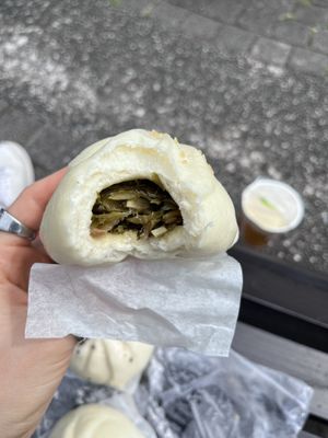 Taiwanese Sauerkraut Bun ($35)  at Tsaoshanbao - 草山包子 in Taipei