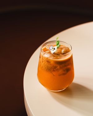 Tamarind Lemonade at Petiole Cafe in Janabiyah