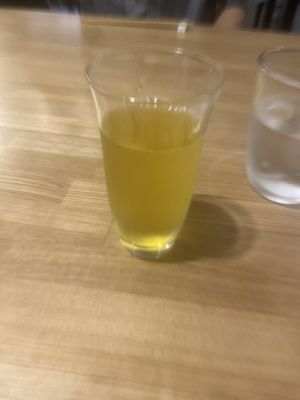 Iced Taiwan tea. The flavor is so beautiful.  at Tachibana Saryou in Kisarazu