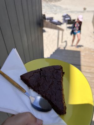 Schokoladenkuchen  at Luna Bar in Aveiro