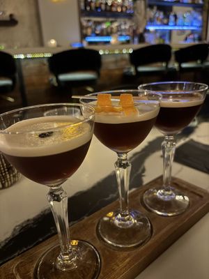 Espresso martinis   at Secco in Hamilton