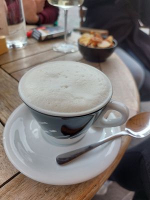 Cappuccino with Coconut milk at Pri Florjanu in Maribor