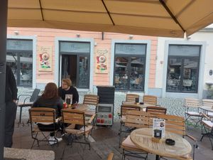 Outside seatings at Pri Florjanu in Maribor