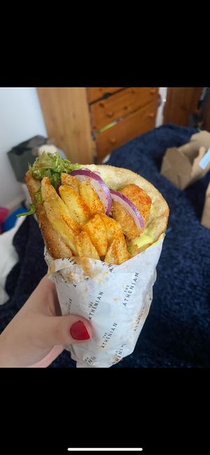 Vegan Gyro - Amazing !!! at The Athenian in West London